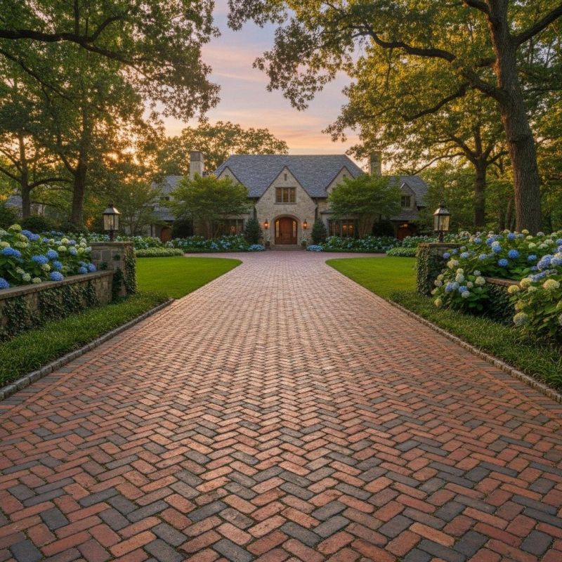 Brick Hardscaping Installation detail
